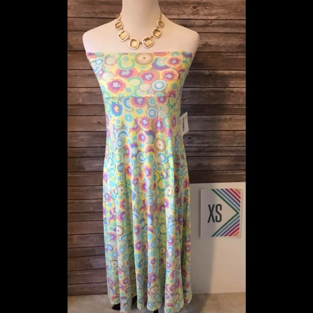 NWT LuLaRoe Women’s Maxi Skirt SizeXS Pastel Color
